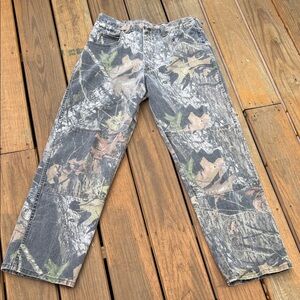 Vintage Wrangler Mossy Oak Print Jeans 34x30